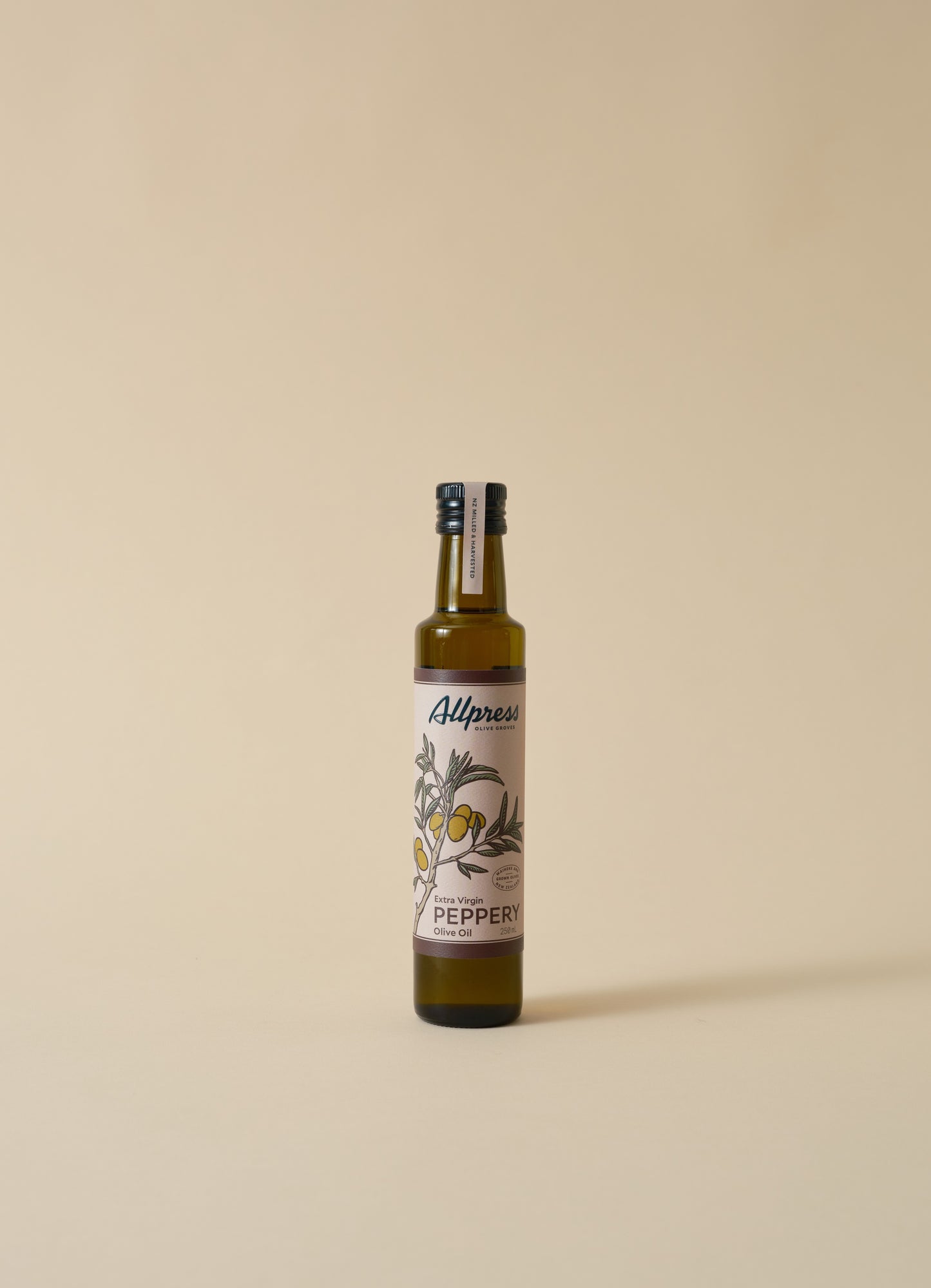 Allpress Olive Groves Peppery Extra Virgin Olive Oil - 250ml