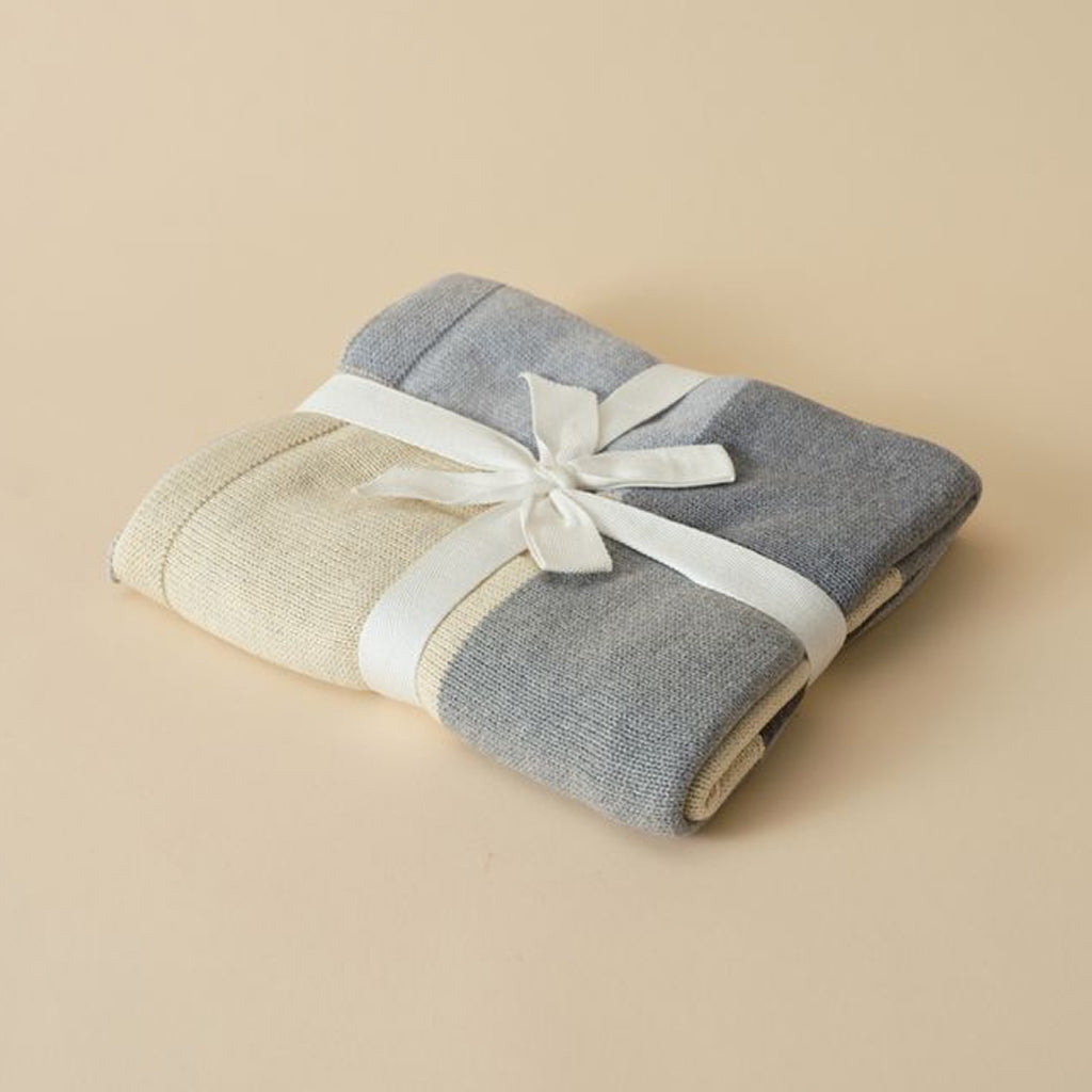 Nana Huchy Patchwork Baby Blanket in Grey