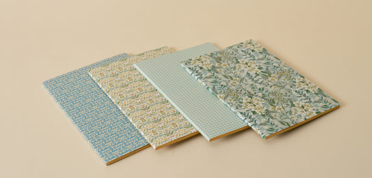 Bespoke Letterpress - Goal Setting Notebook set of 4
