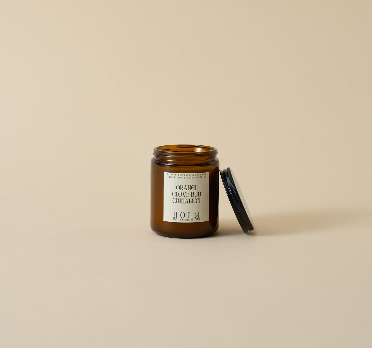 HOLM Orange, Clove Bud & Cinnamon | 100% Essential Oil Candle (Small)