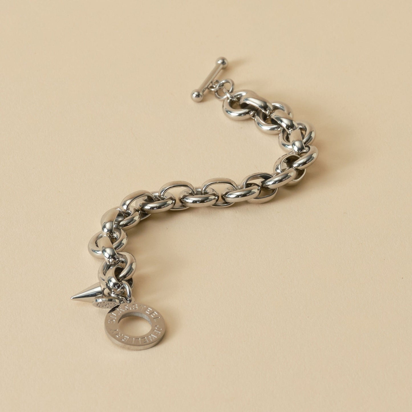 Silk and Steel - Heirloom Bracelet (Silver)