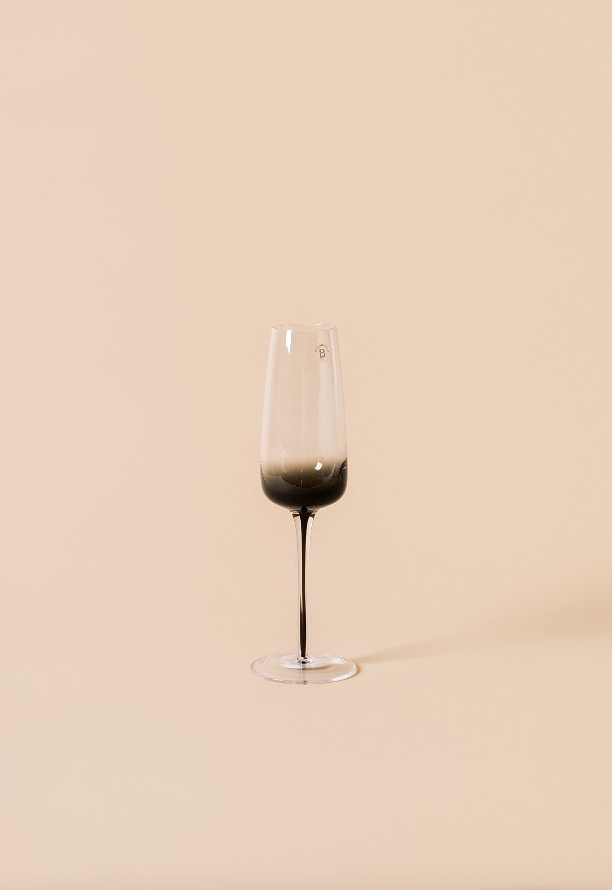 Broste Copenhagen Smoke Champagne Glass