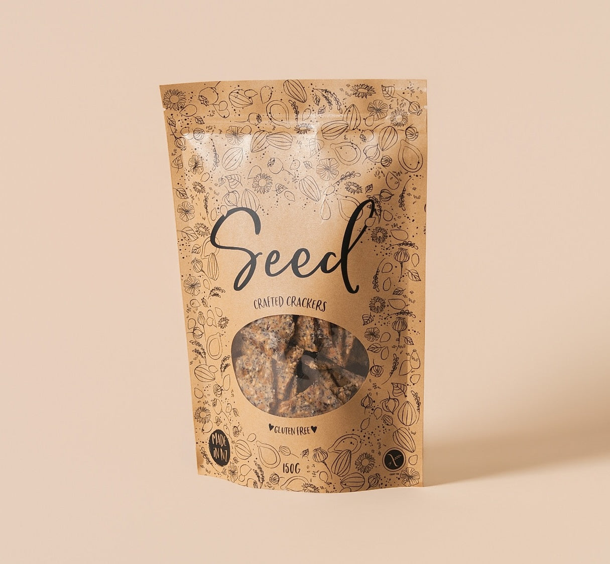 Seed Crafted Gluten Free Crackers