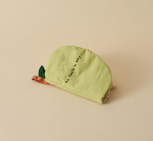 Fabelab Organic soft Fabric baby book - An Apple a Day