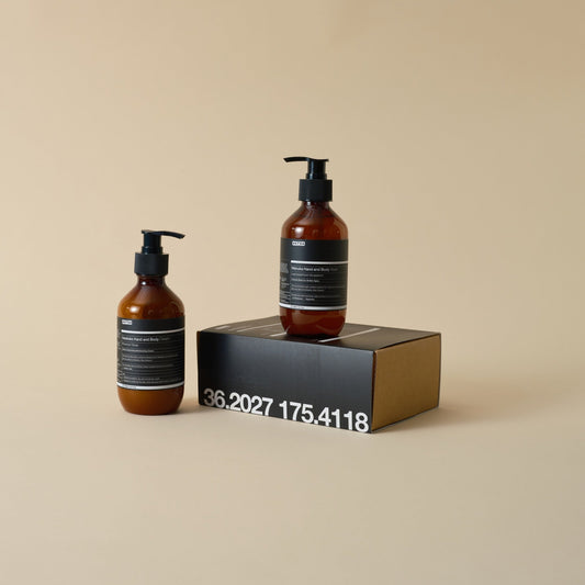 Aotea Hand & Body Care Pack 300ml x 2 - Asend Create in a Gift Box