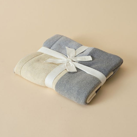 Nana Huchy Patchwork Baby Blanket in Grey