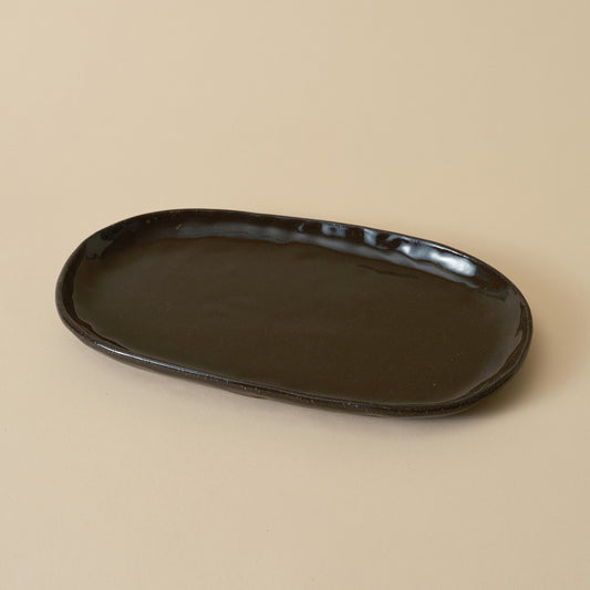 Lil Ceramics – Stoneware Tray – Charcoal