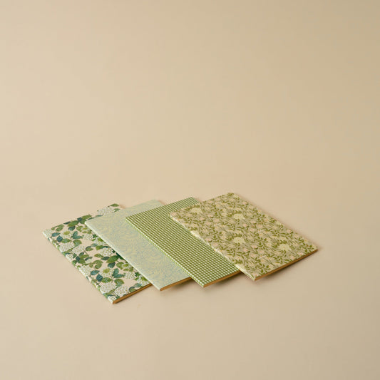 Bespoke Letterpress - Wellness Notebook set of 4