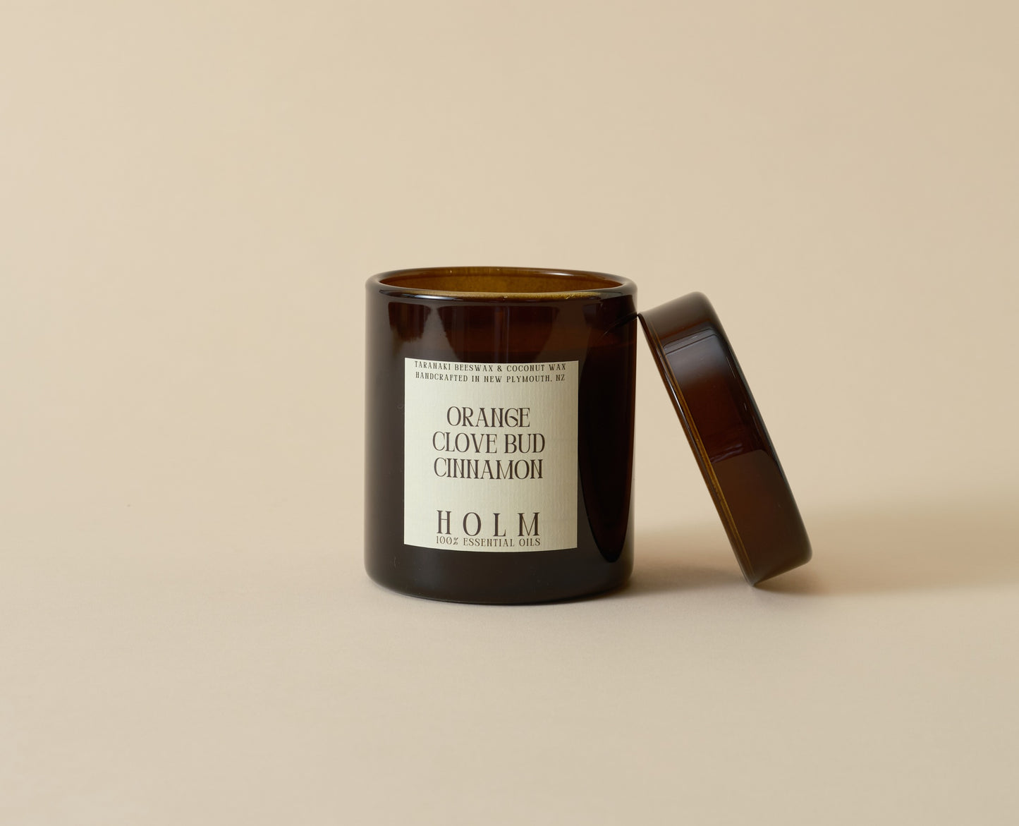 HOLM Orange, Clove Bud & Cinnamon | 100% Essential Oil Candle
