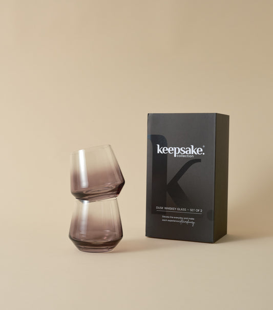Keepsake Dusk Whiskey Glass Set (2)