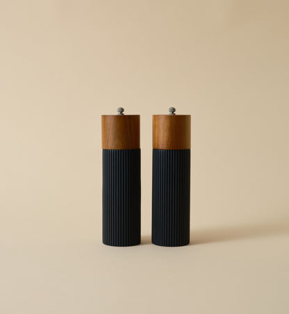 Keepsake Noir Salt & Pepper Grinders