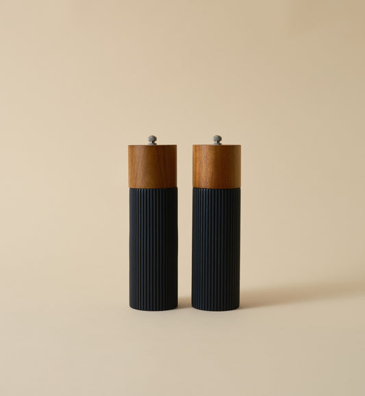 Keepsake Noir Salt & Pepper Grinders