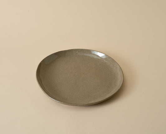 Lil Ceramics Everyday Round Platter Granite