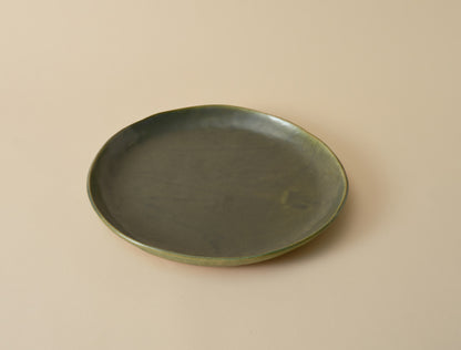 Lil Ceramics – Everyday Round Platter – Kelp