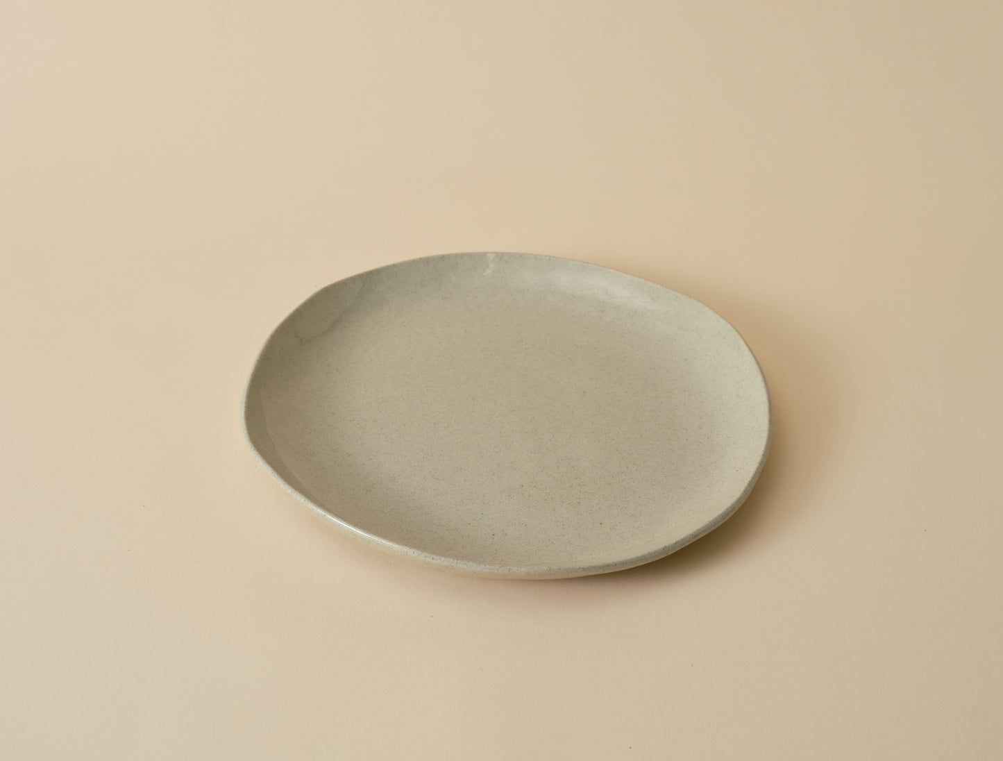 Lil Ceramics Everyday Round Platter Sandstone
