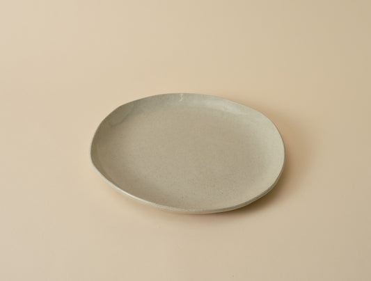 Lil Ceramics Everyday Round Platter Sandstone