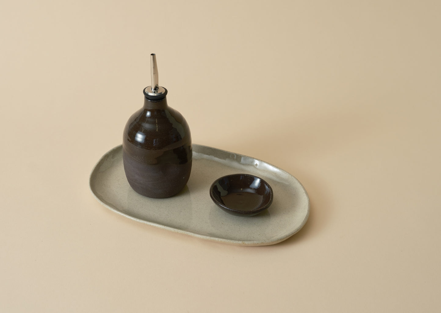 Lil Ceramics – Stoneware Tray - Sandstone