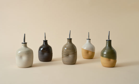 Lil Ceramics - Olive Oil Pourer - Satin White