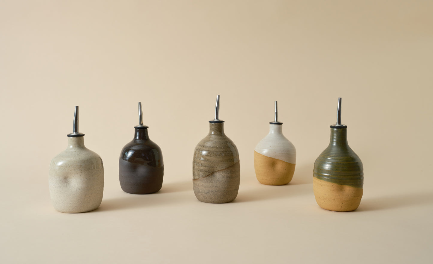 Lil Ceramics  - Olive Oil Pourer - Sandstone