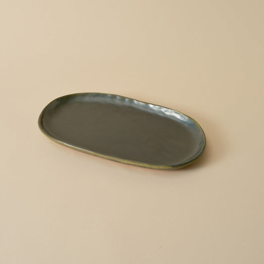 Lil Ceramics – Stoneware Tray – Kelp