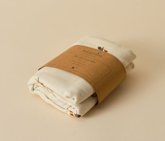 Nuuroo Barri Organic Swaddle – Cream Circus