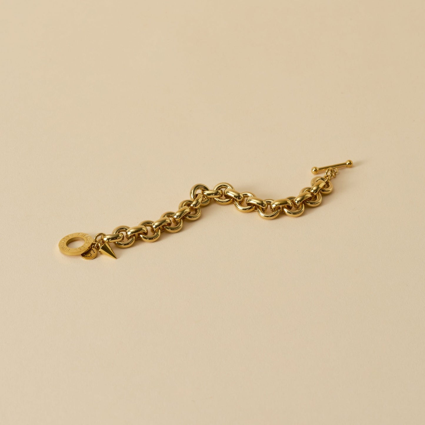 Silk and Steel - Heirloom Bracelet (Gold)