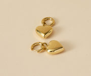 Silk and Steel - Bisous Hoop (Gold) Earrings
